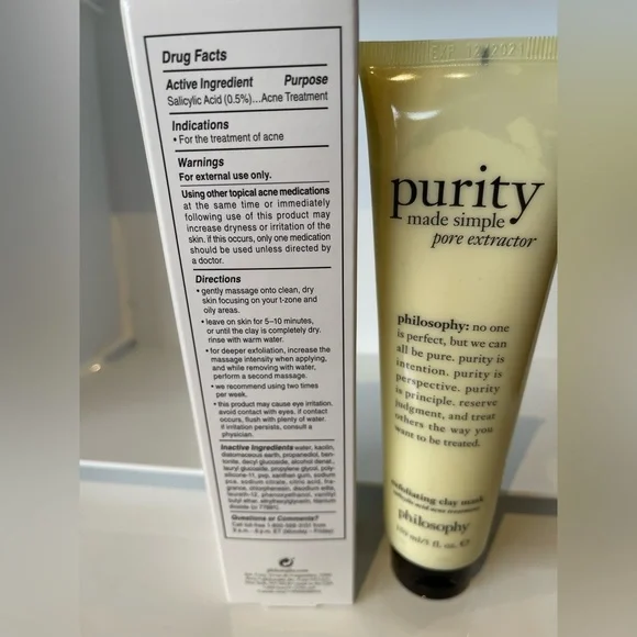 Philosophy Purity Made Simple Exfoliating Clay Mask